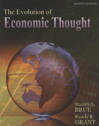 Evolution of Economic Thought  8th 2013 (Revised) 9781111823689 Front Cover
