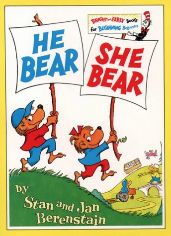 He Bear She Bear (Beginner Books) N/A 9780001712690 Front Cover