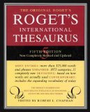 Roget's International Thesaurus 4th 1984 9780060911690 Front Cover