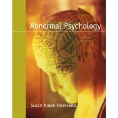 Abnormal Psychology 4th 2007 9780073133690 Front Cover
