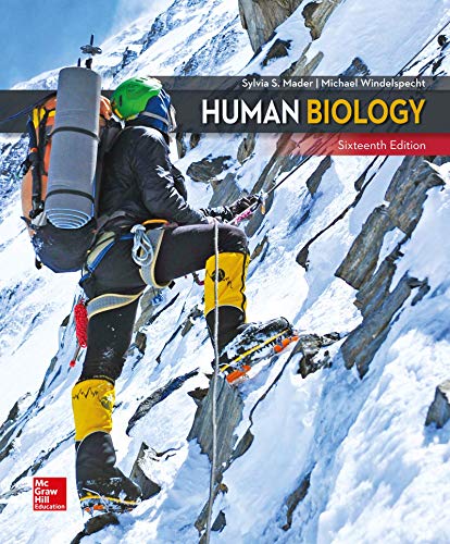 HUMAN BIOLOGY (LOOSELEAF)               N/A 9781260482690 Front Cover