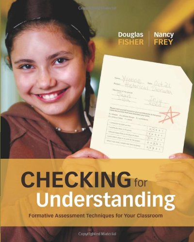 Checking for Understanding Formative Assessment Techniques for Your Classroom  2007 9781416605690 Front Cover