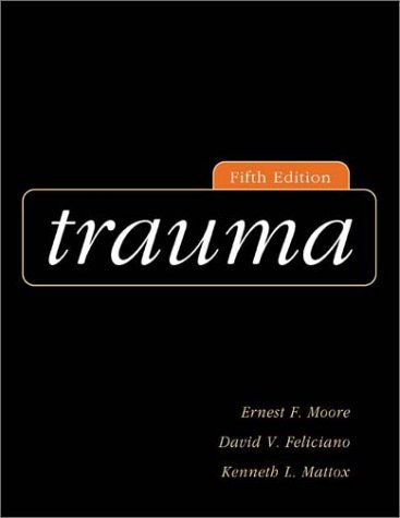 Trauma  5th 2004 (Revised) 9780071370691 Front Cover