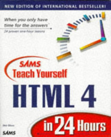 HTML 4  3rd 1998 9780672313691 Front Cover