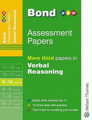 Bond Assessment Papers N/A 9780748784691 Front Cover