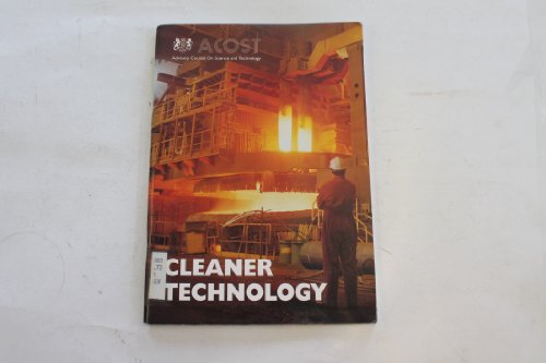 Cleaner Technology   1992 9780114300692 Front Cover