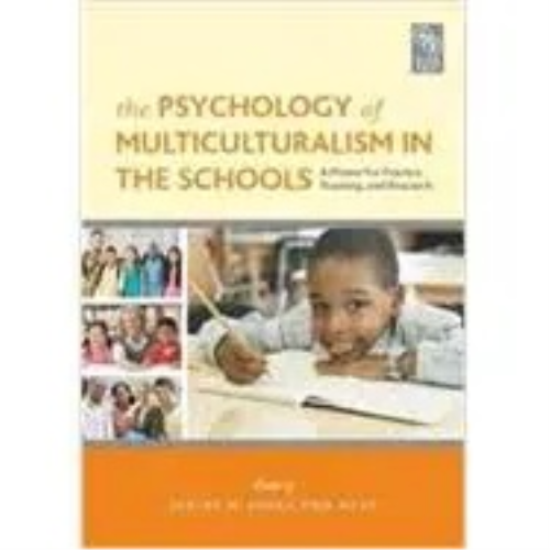 Psychology of Multiculturalism in Schools  N/A 9780932955692 Front Cover