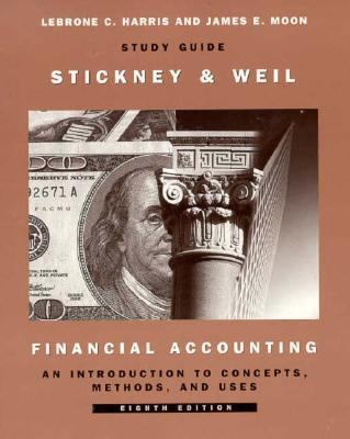 Financial Accounting 8th 1997 (Student Manual, Study Guide, etc.) 9780030182693 Front Cover