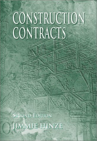 Construction Contracts 2nd 2001 9780072551693 Front Cover