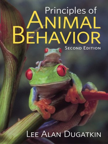 Principles of Animal Behavior  2nd 2009 9780393931693 Front Cover