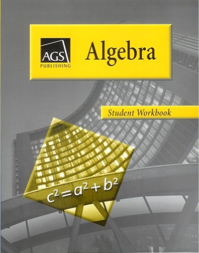 Algebra Student Workbook   2004 9780785435693 Front Cover
