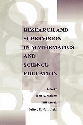 Research and Supervision in Mathematics and Science Education   1998 9780805829693 Front Cover