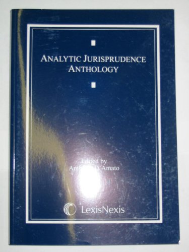 Analytic Jurisprudence Anthology   2012 9780820570693 Front Cover
