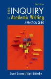 From Inquiry to Academic Writing: A Practical Guide  2014 9781457661693 Front Cover