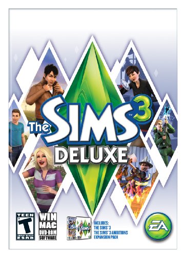 The Sims 3 Deluxe Windows XP artwork