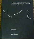 Microeconomic Theory 4th 9780030216695 Front Cover