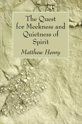 Quest for Meekness and Quietness of Spirit   2008 9781556357695 Front Cover