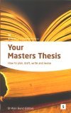Your Masters Thesis: Helping You to Achieve  2005 9781842850695 Front Cover