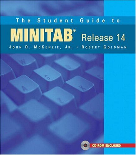 Minitab R14  5th 2005 (Student Manual, Study Guide, etc.) 9780201774696 Front Cover