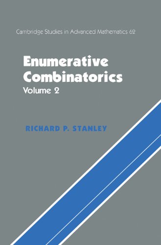 Enumerative Combinatorics   1999 9780521560696 Front Cover