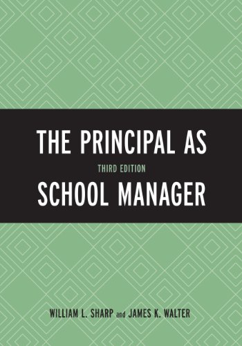Principal As School Manager  3rd 2012 (Revised) 9781610487696 Front Cover