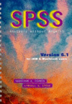 SPSS Analysis Without Anguish, Version 6.1   1998 9780471338697 Front Cover