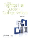 Prentice Hall Guide for College Writers Plus MyWritingLab with EText -- Access Card Package  10th 2014 9780134038698 Front Cover