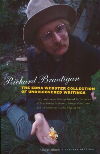 Edna Webster Collection of Undiscovered Writing   1999 9780395974698 Front Cover