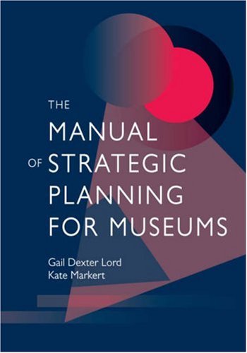 Manual of Strategic Planning for Museums   2007 9780759109698 Front Cover