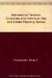 International Taxation Corporate and Individual 2nd 9780071725699 Front Cover