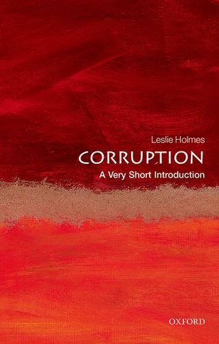Corruption: a Very Short Introduction   2015 9780199689699 Front Cover