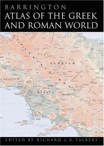 Barrington Atlas of the Greek and Roman World   2001 9780691031699 Front Cover