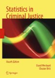 Statistics in Criminal Justice:   2013 9781461491699 Front Cover