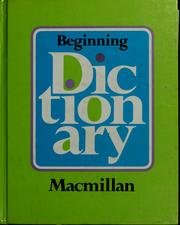 Macmillan Beginning Dictionary N/A 9780021952700 Front Cover