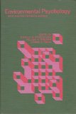 Environmental Psychology : Man and His Physical Setting  1970 9780030789700 Front Cover