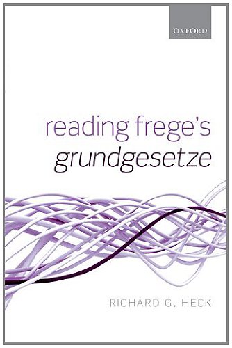 Reading Frege's Grundgesetze   2012 9780199233700 Front Cover