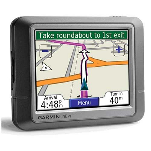 Garmin nüvi 250 3.5-Inch Portable GPS Navigator (Silver) product image