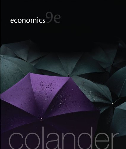 Economics  9th 2013 9780078021701 Front Cover
