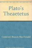 Plato's Theatetus 1st 9780023251702 Front Cover