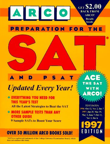 Preparation for the SAT and PSAT N/A 9780028610702 Front Cover