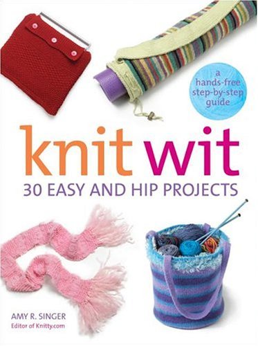 Knit Wit 30 Easy and Hip Projects  2004 9780060740702 Front Cover