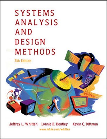 Systems Analysis and Design Methods  5th 2001 9780071180702 Front Cover