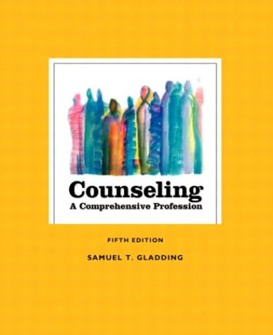 Counseling A Comprehensive Profession 5th 2004 9780130494702 Front Cover