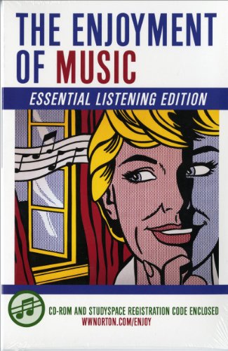 ENJOYMENT OF MUSIC-CD (SW) N/A 9780393112702 Front Cover