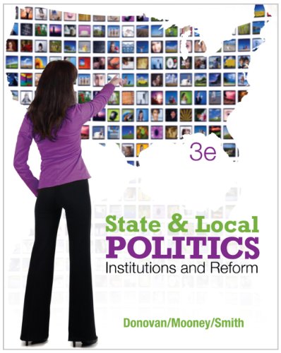 Florida Module for State and Local Politics Institutions and Reform 3rd 2013 9781133309703 Front Cover