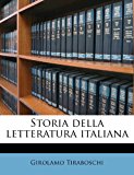 Storia Della Letteratura Italian  N/A 9781172526703 Front Cover