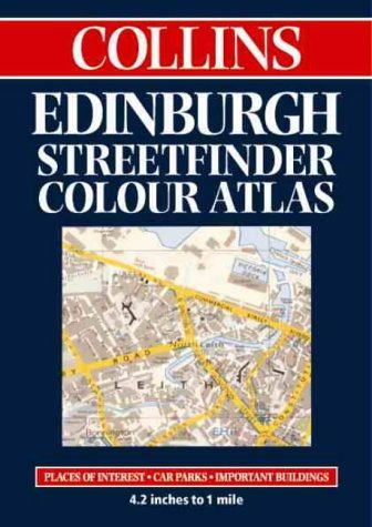 Edinburgh Streetfinder Colour Atlas  2nd 1999 (Revised) 9780004489704 Front Cover
