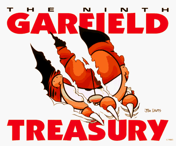 Ninth Garfield Treasury   1997 9780345416704 Front Cover