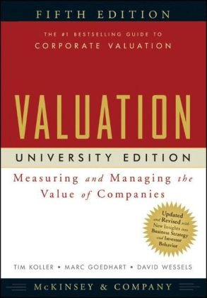 Valuation Measuring and Managing the Value of Companies 5th 2010 9780470424704 Front Cover