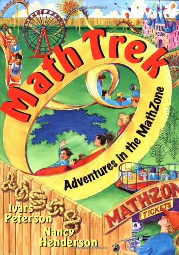 Math Trek Adventures in the Math Zone  1999 9780471315704 Front Cover
